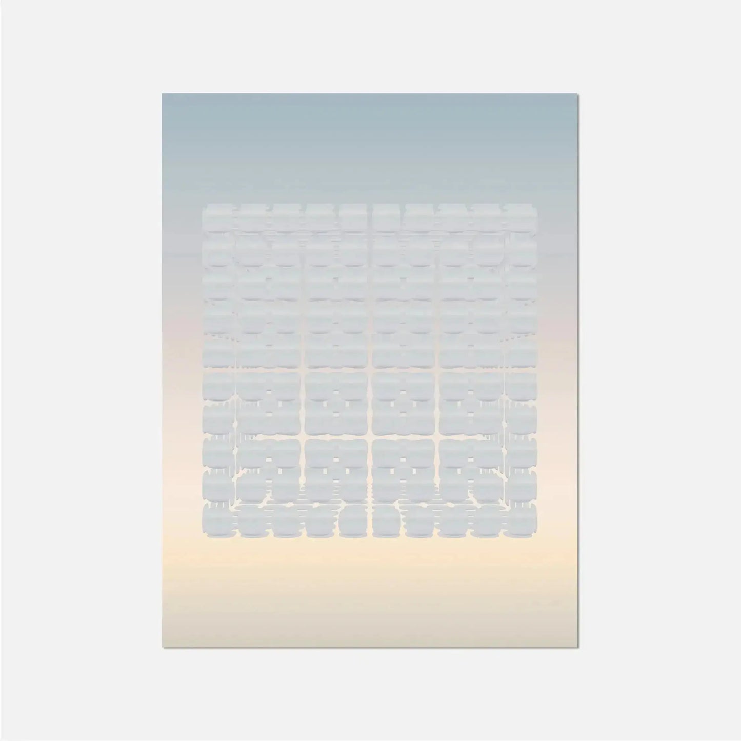 Dawn Panel Grid Art Print-Art Prints-New Visual Things