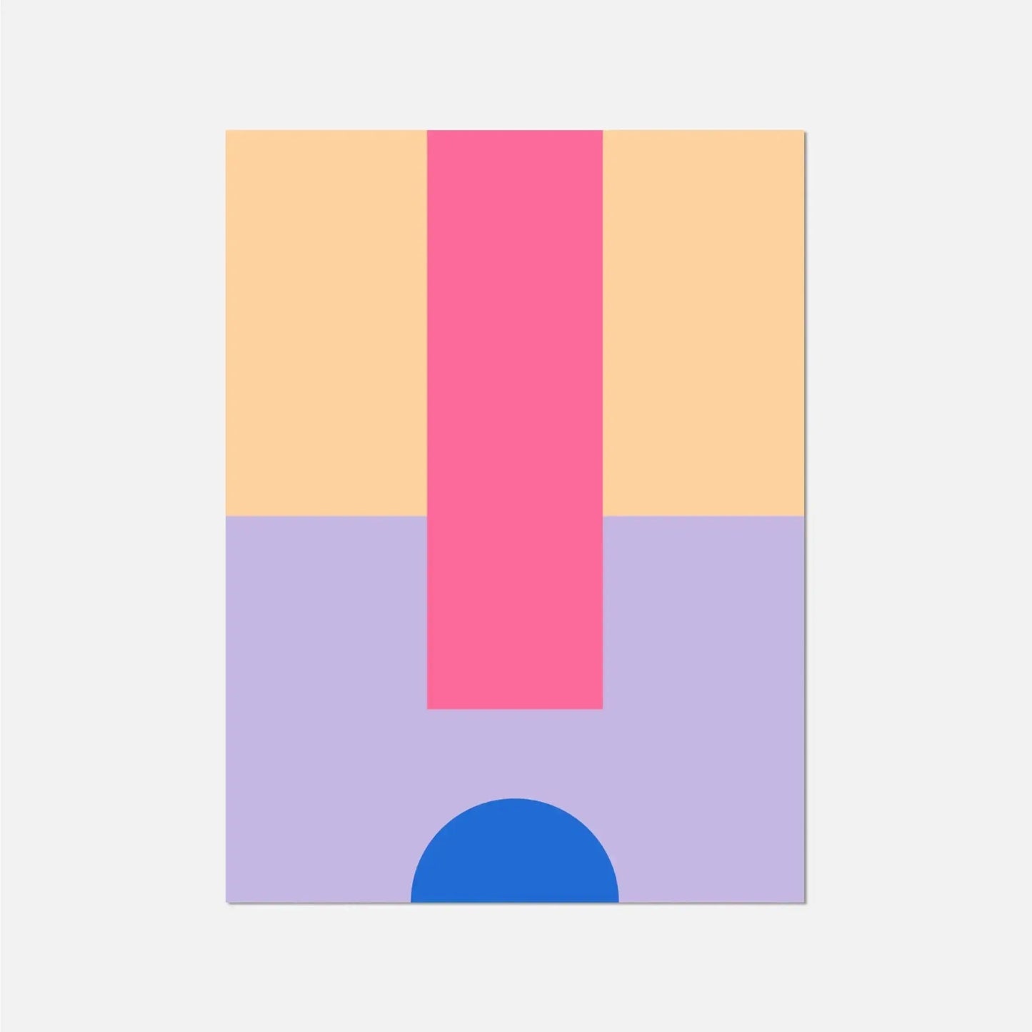 Exclamation XVI Geo Art Print-Art Prints-New Visual Things