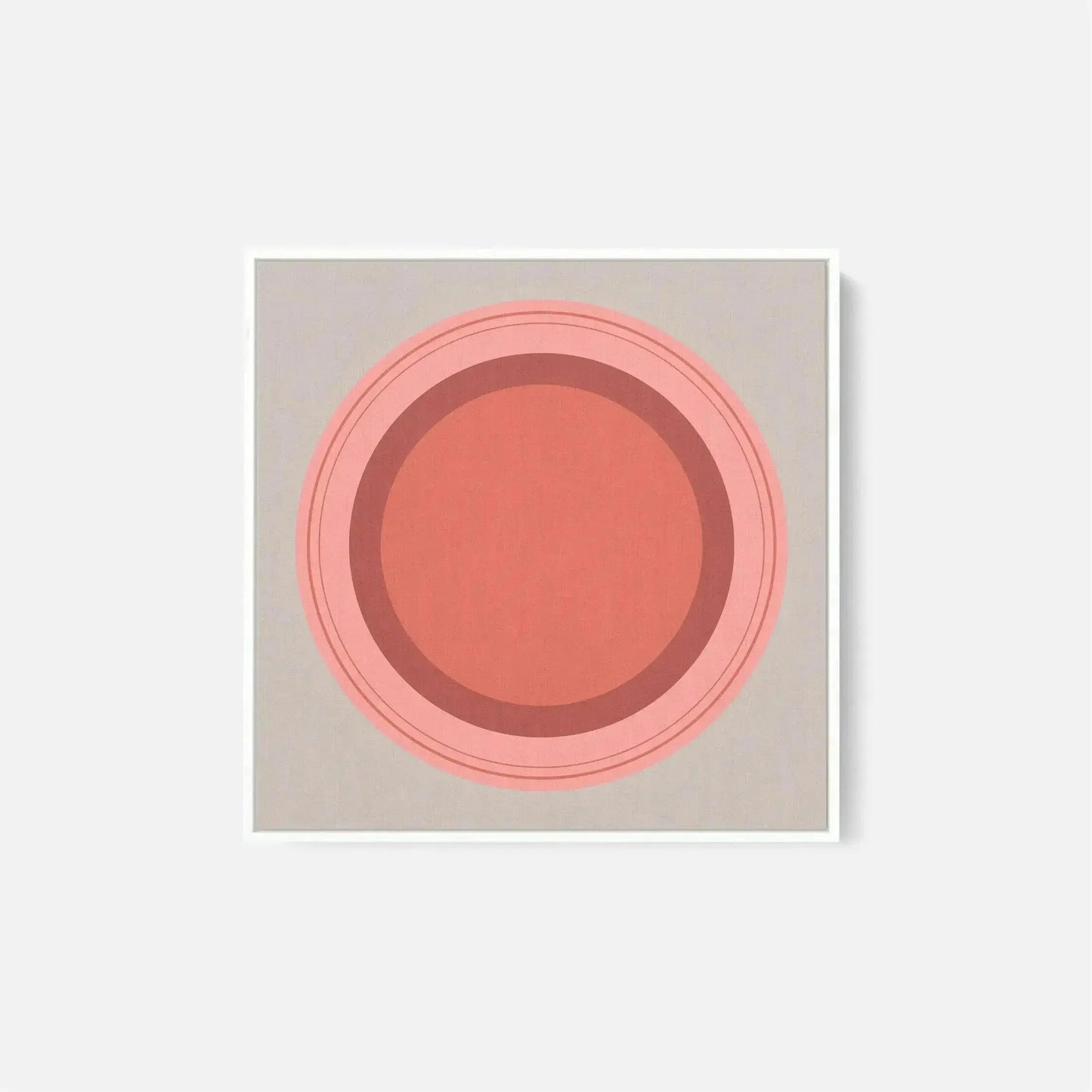 Floater Frame Circle II-Canvas Wall Art-New Visual Things