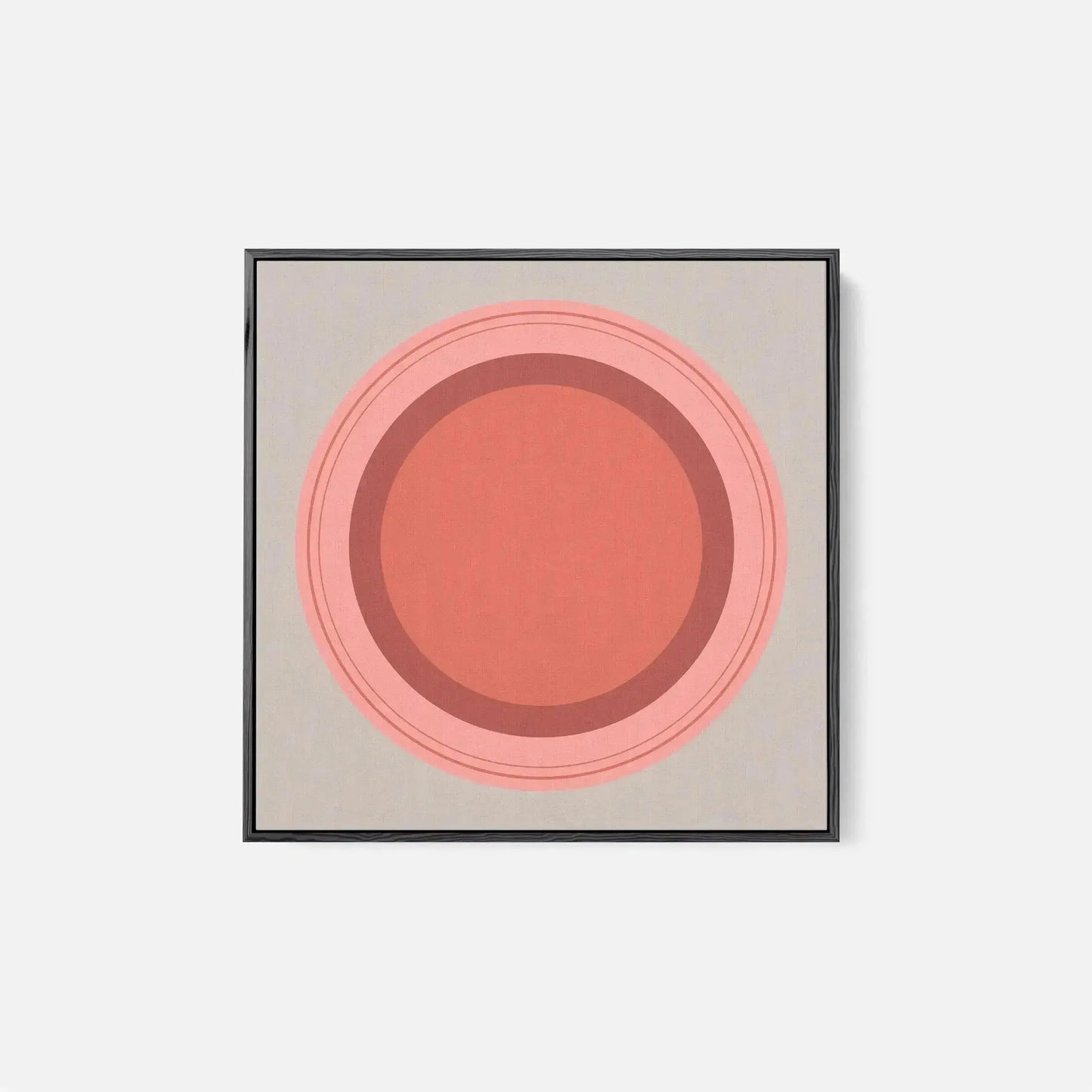 Floater Frame Circle II-Canvas Wall Art-New Visual Things