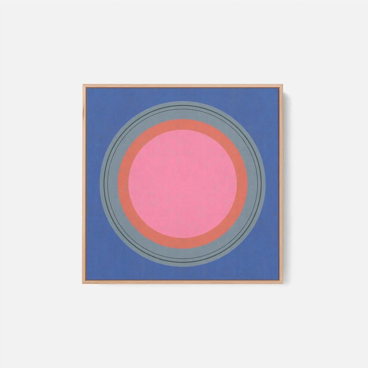 Floater Frame Circle III-Canvas Wall Art-New Visual Things