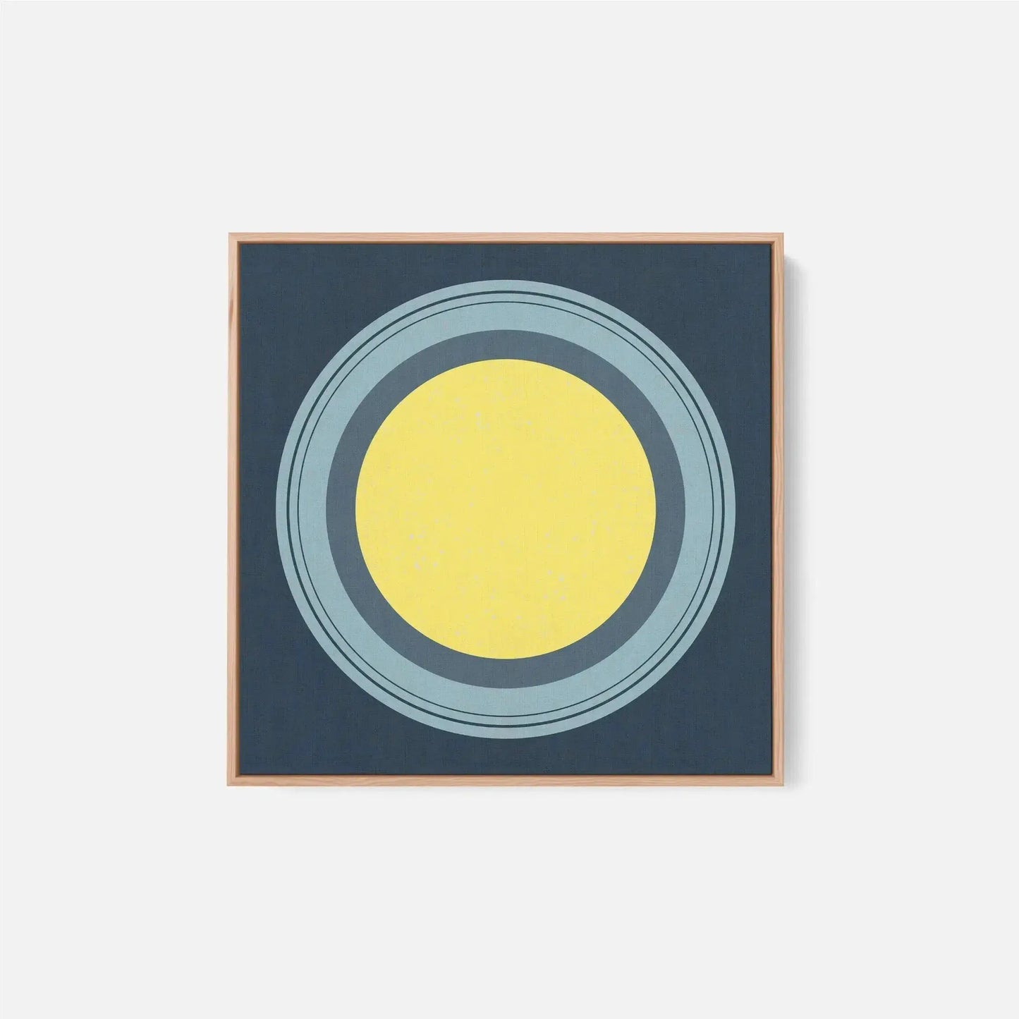 Floater Frame Circle IX-Canvas Wall Art-New Visual Things