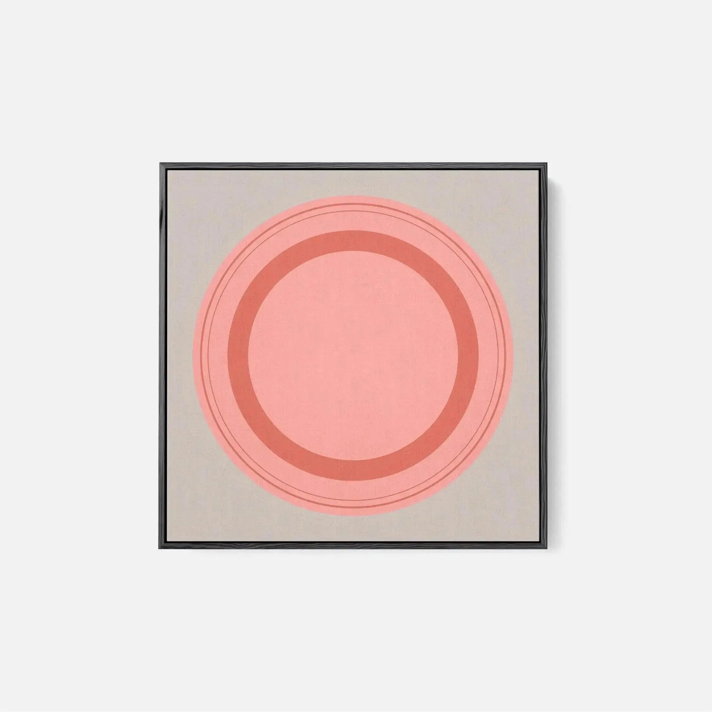 Floater Frame Circle-Canvas Wall Art-New Visual Things