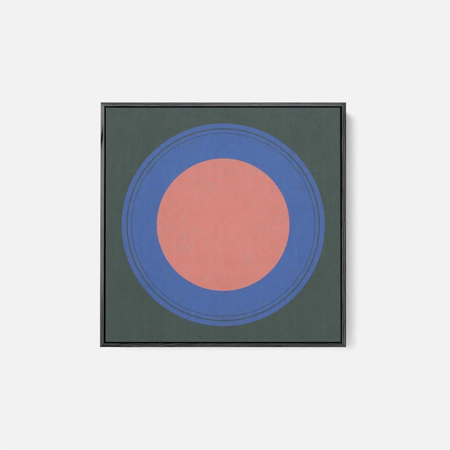 Floater Frame Circle V-Canvas Wall Art-New Visual Things