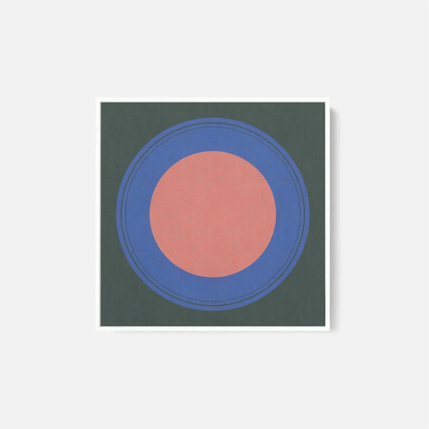 Floater Frame Circle V-Canvas Wall Art-New Visual Things