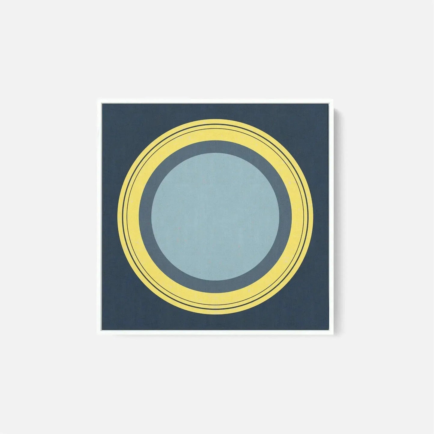 Floater Frame Circle VIII-Canvas Wall Art-New Visual Things
