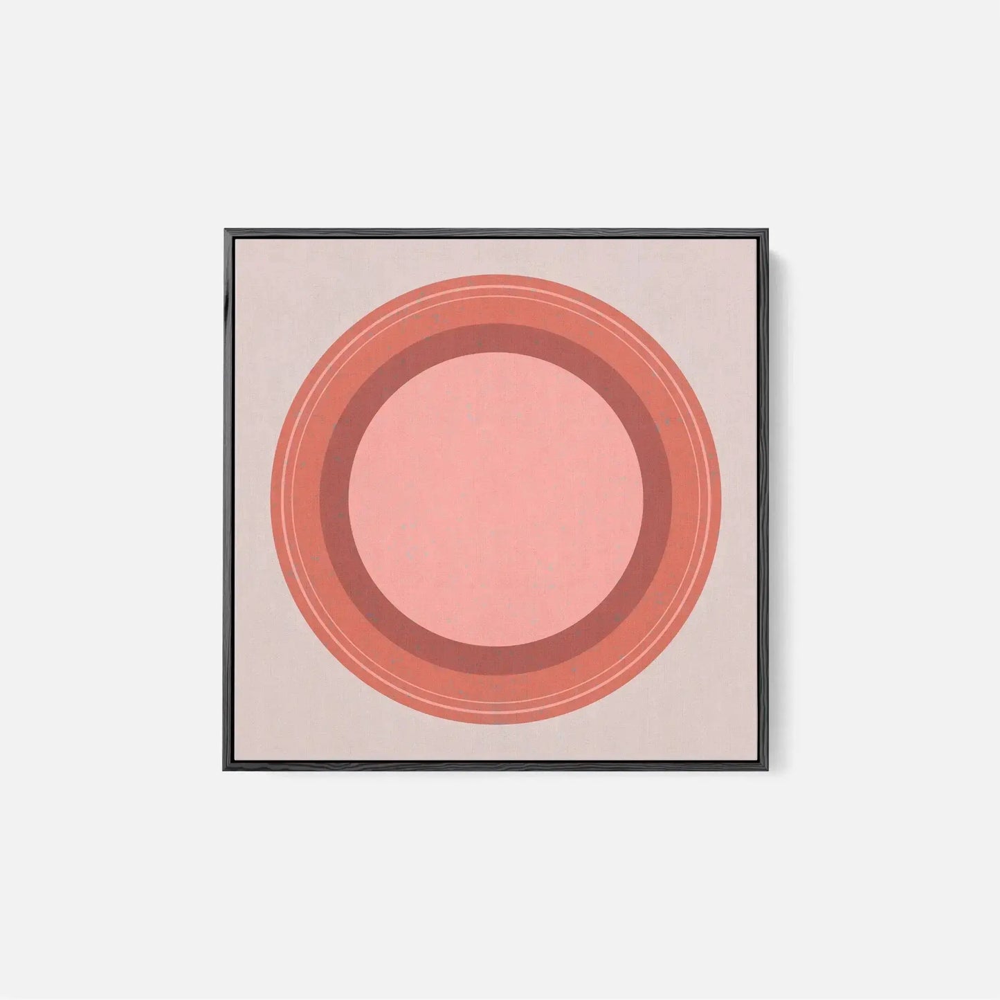 Floater Frame Circle XIV-Canvas Wall Art-New Visual Things