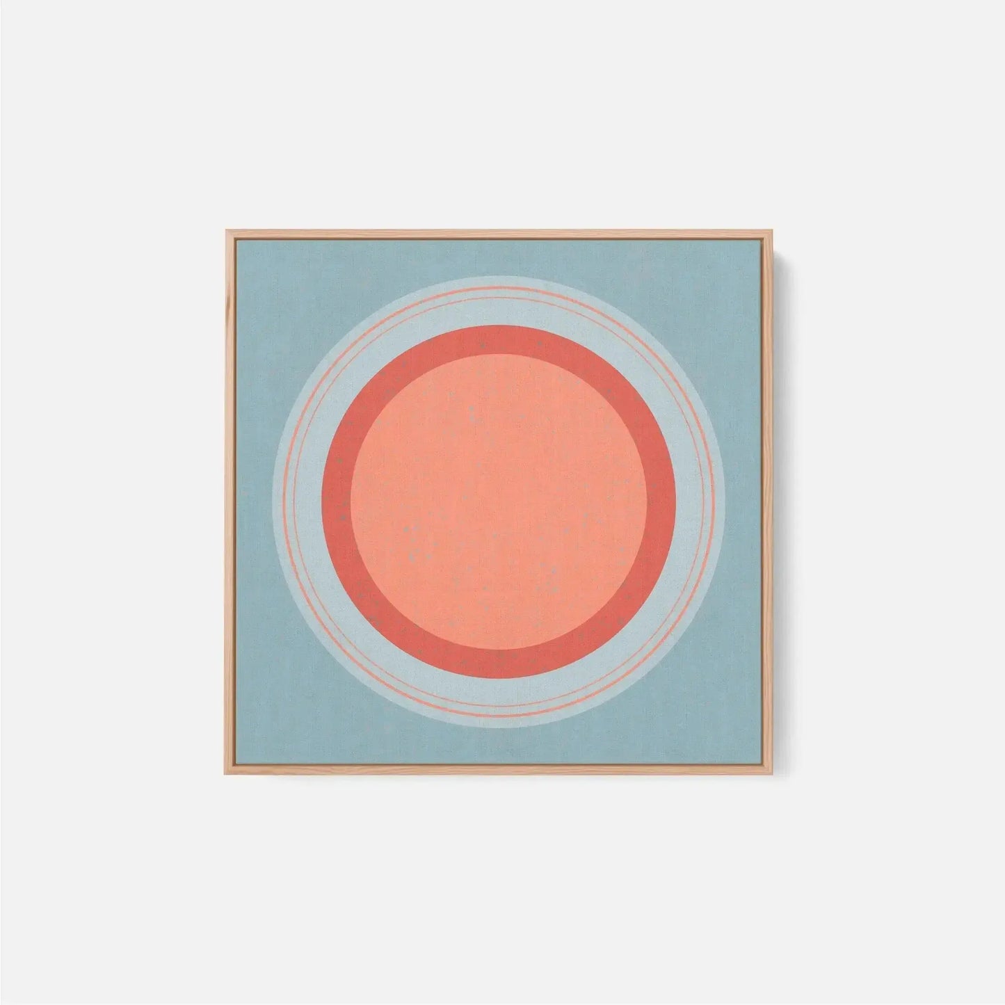 Floater Frame Circle XVI-Canvas Wall Art-New Visual Things