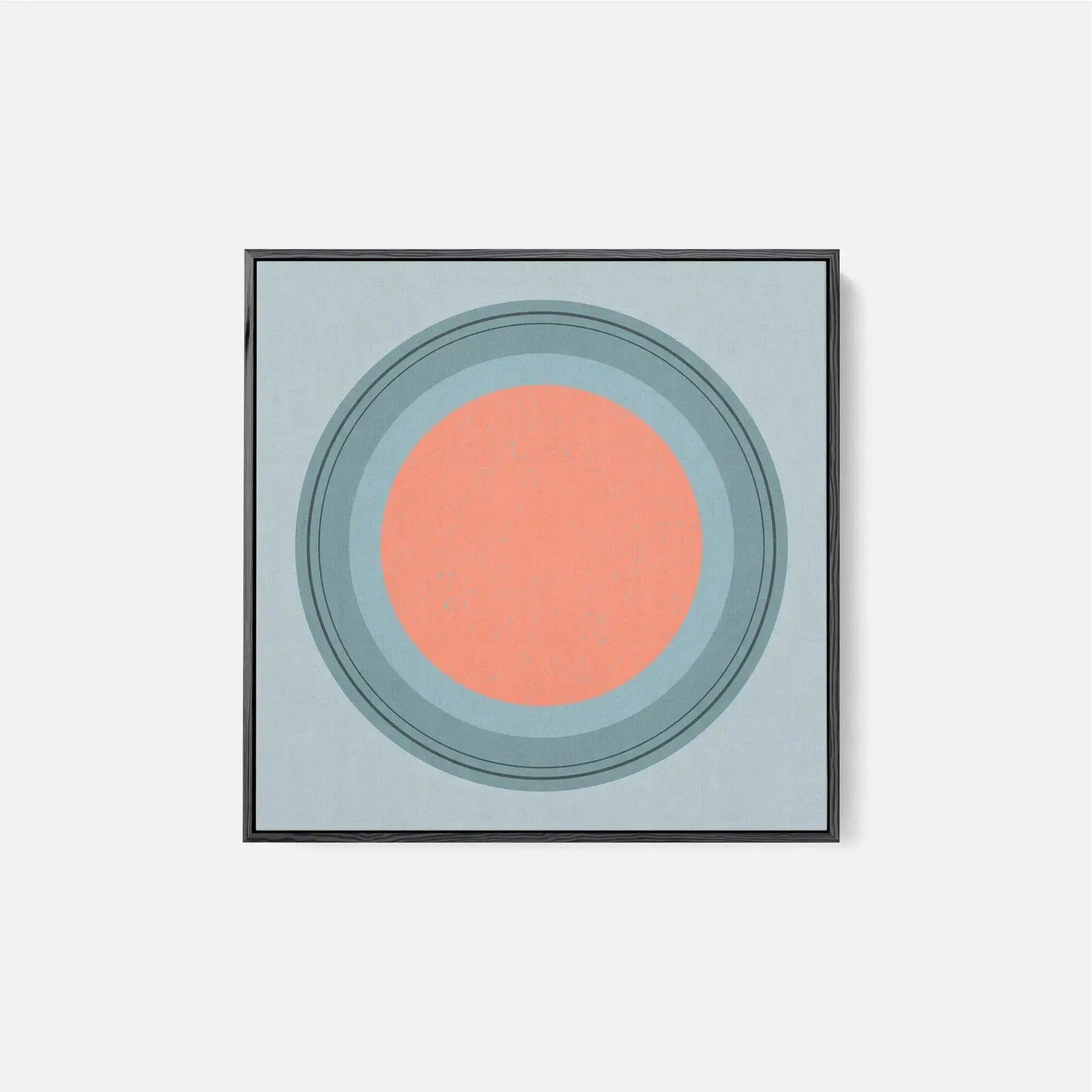 Floater Frame Circle XVII-Canvas Wall Art-New Visual Things