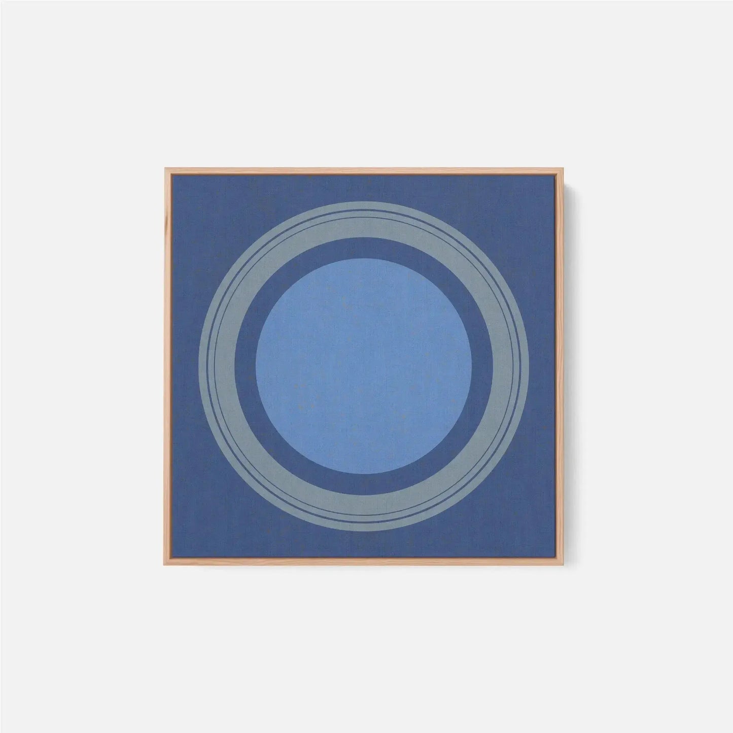 Floater Frame Circle XX-Canvas Wall Art-New Visual Things