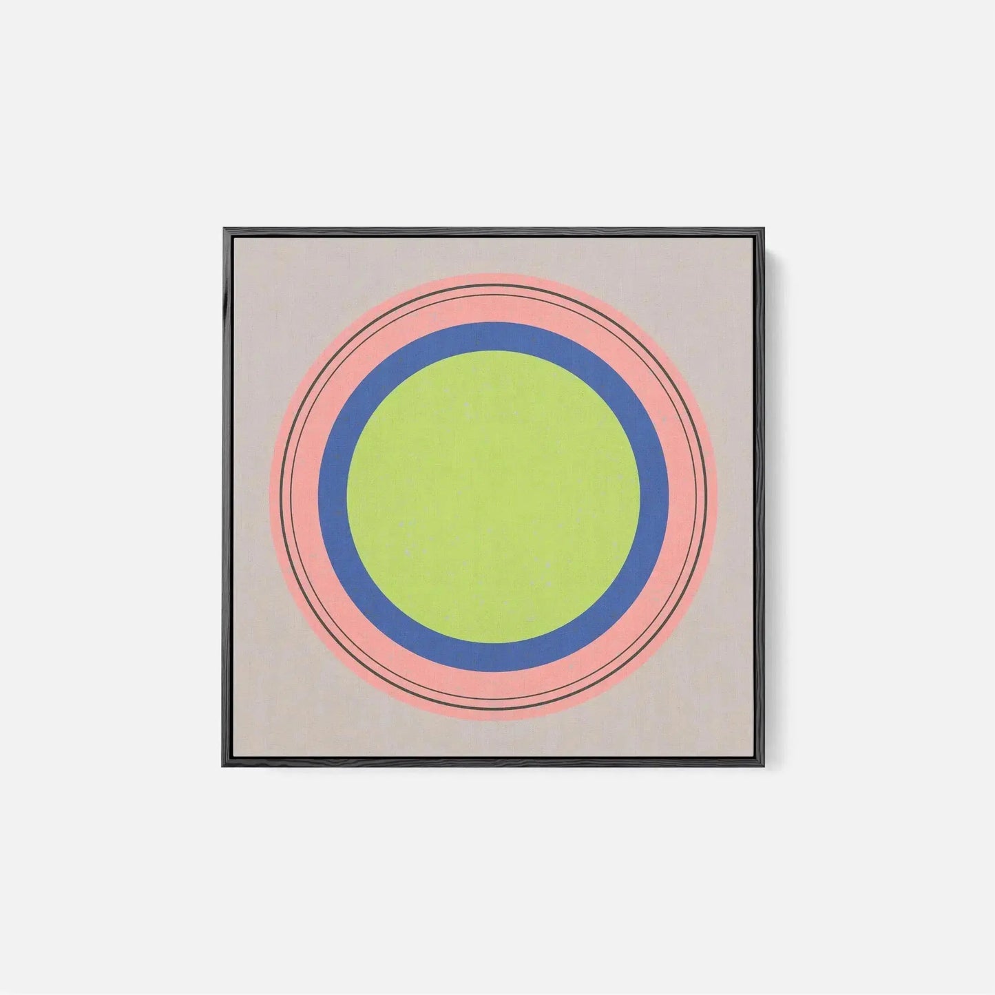 Floater Frame Circle XXII-Canvas Wall Art-New Visual Things