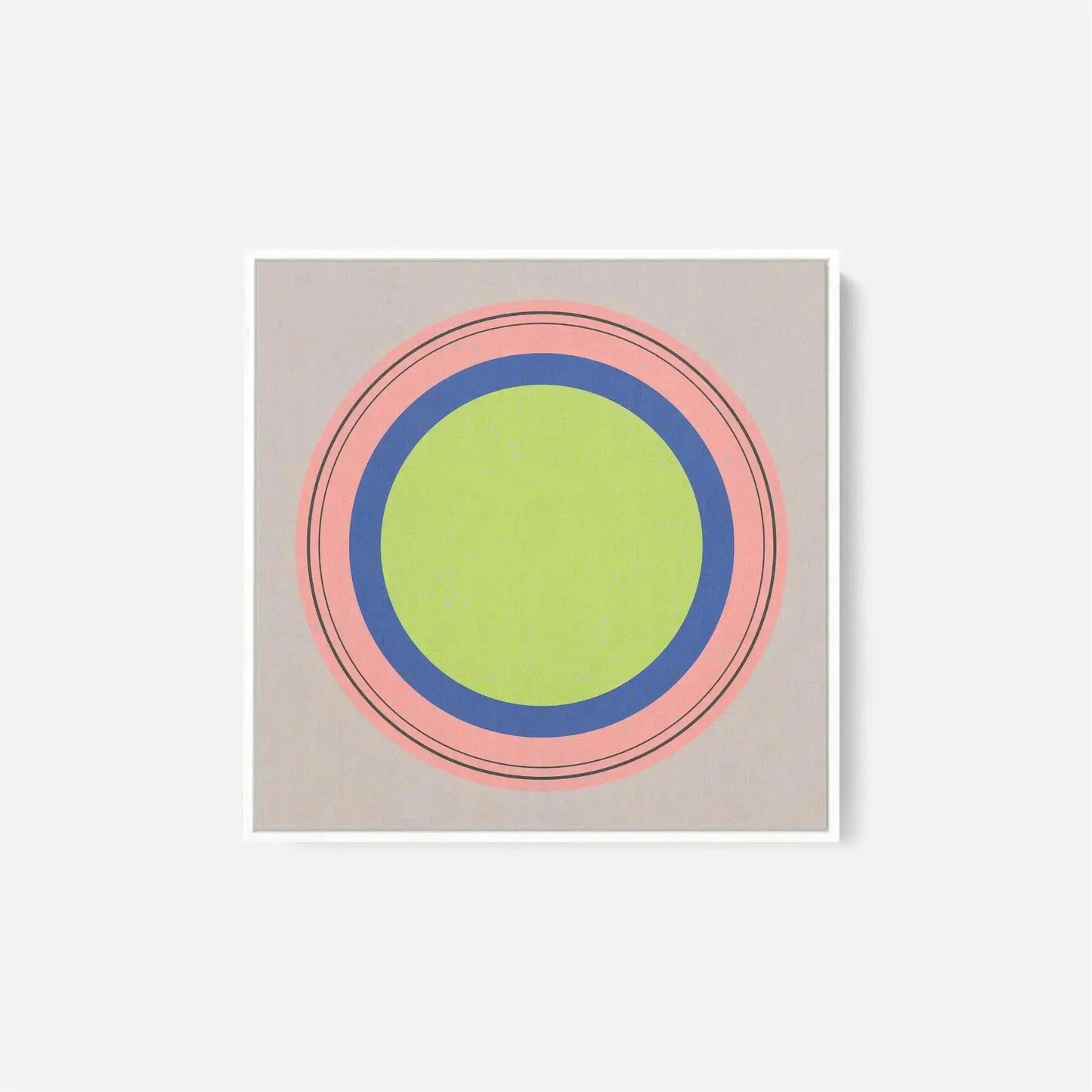 Floater Frame Circle XXII-Canvas Wall Art-New Visual Things