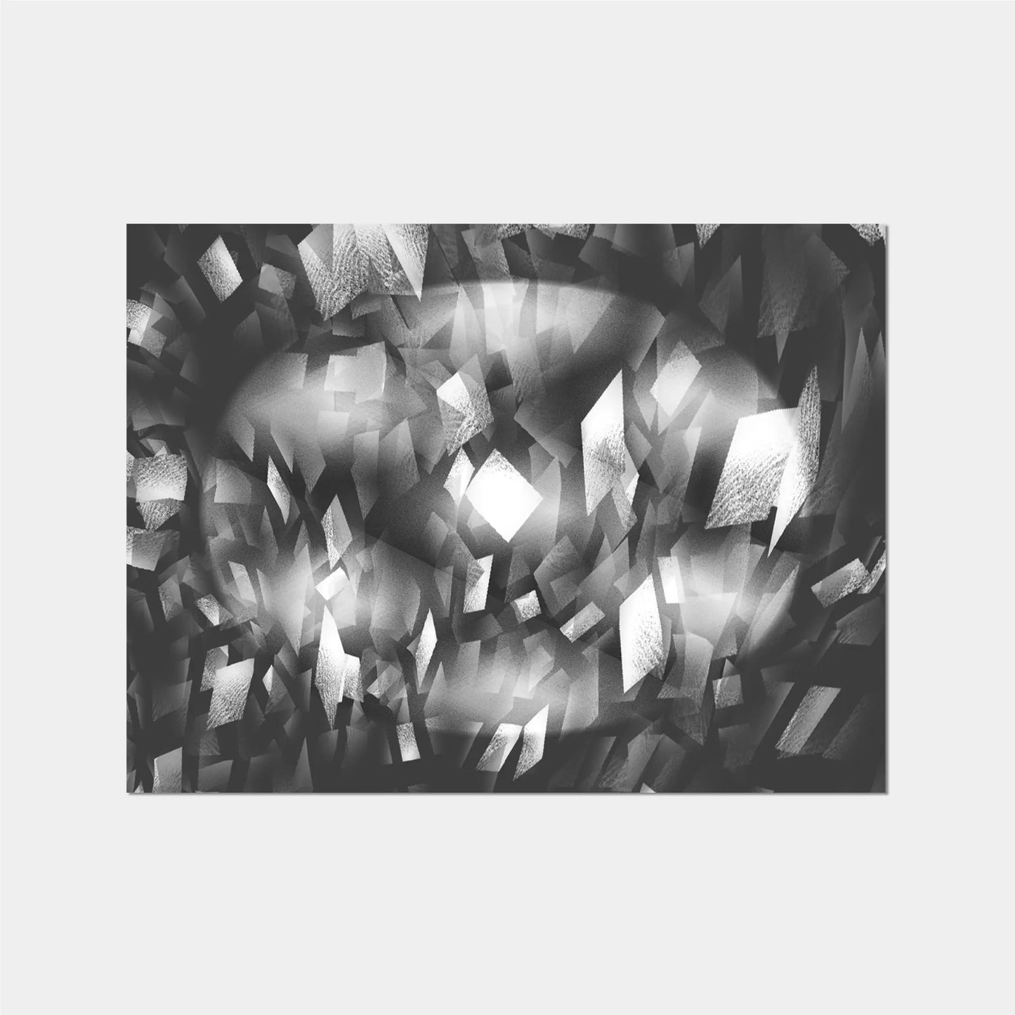 Ovoid Shards Art Print New Visual Things