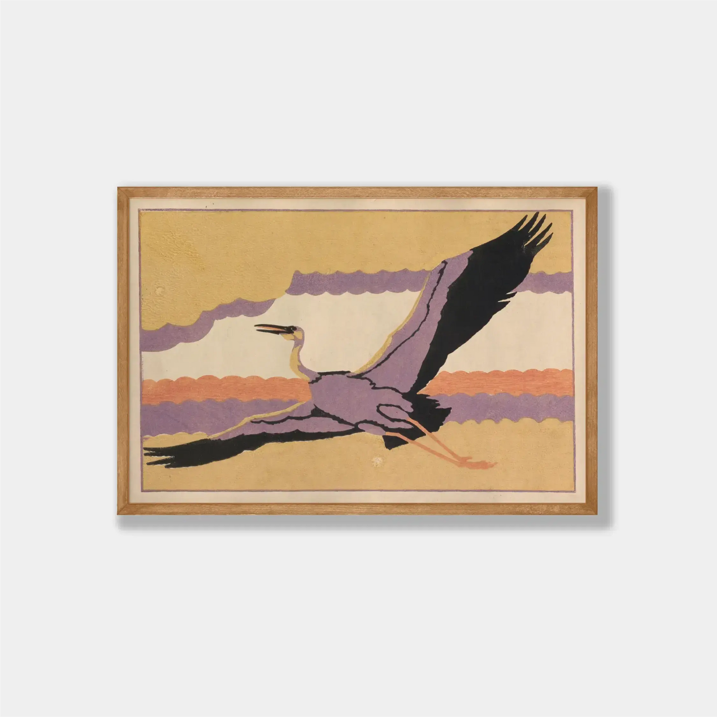Vintage Bird Japanese Art Print-Art Prints-New Visual Things