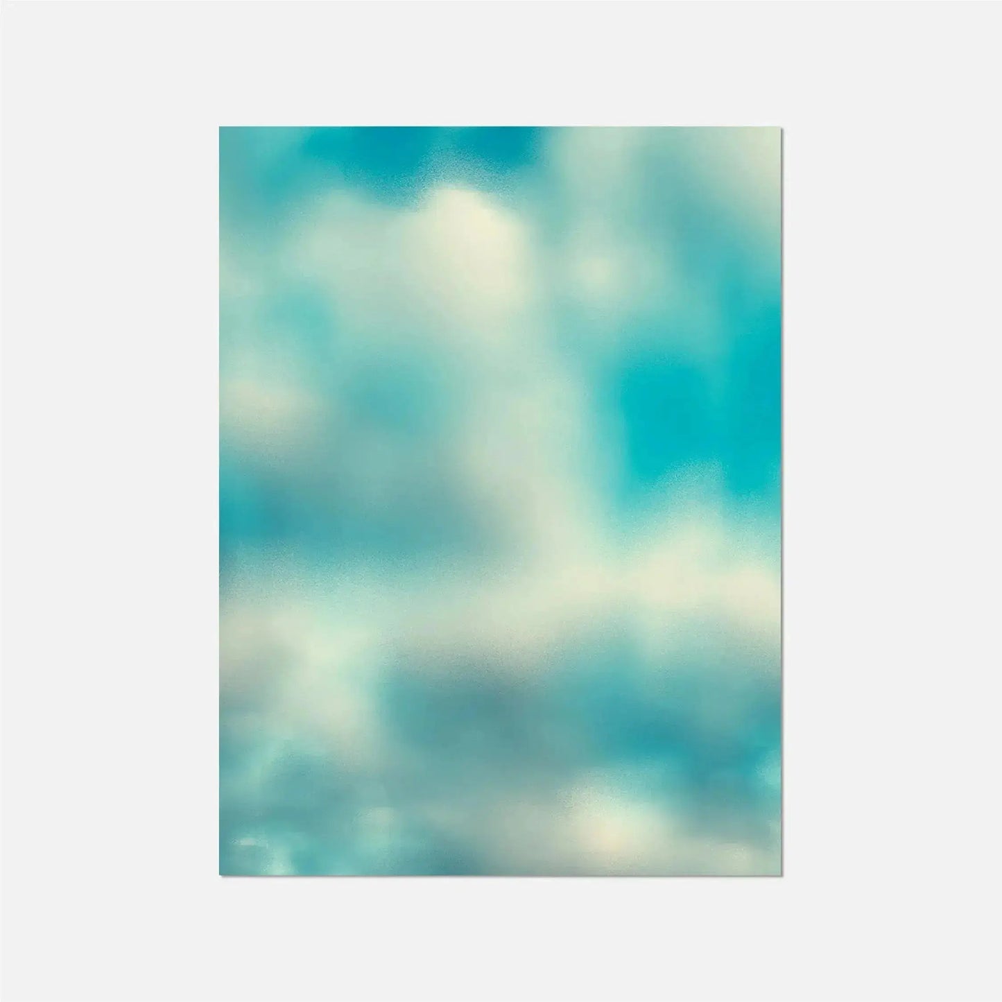 Abstract Blue Cloud Photo Art Print-Art Prints-New Visual Things