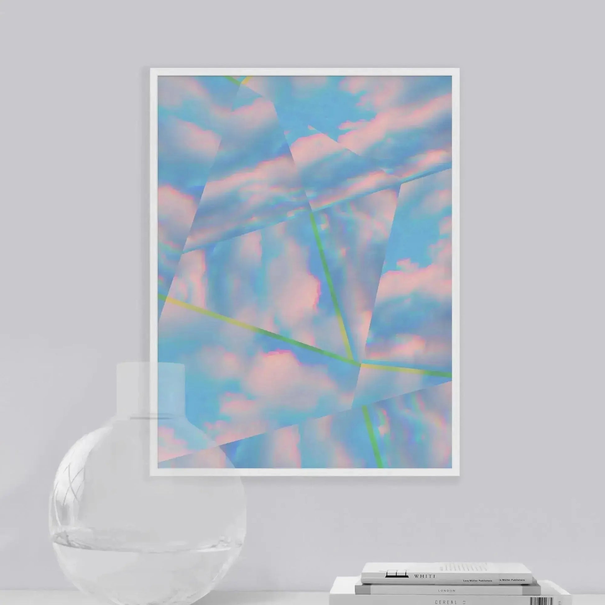 Cloud Facet Photo Art Print-Art Prints-New Visual Things