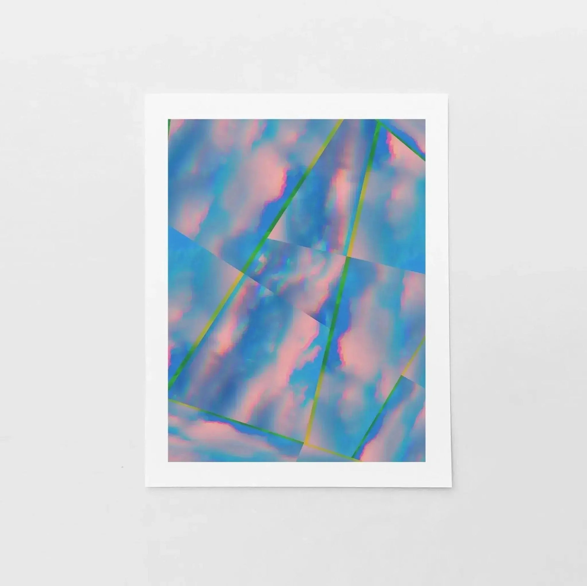 Cloud Facet Photo Art Print-Art Prints-New Visual Things