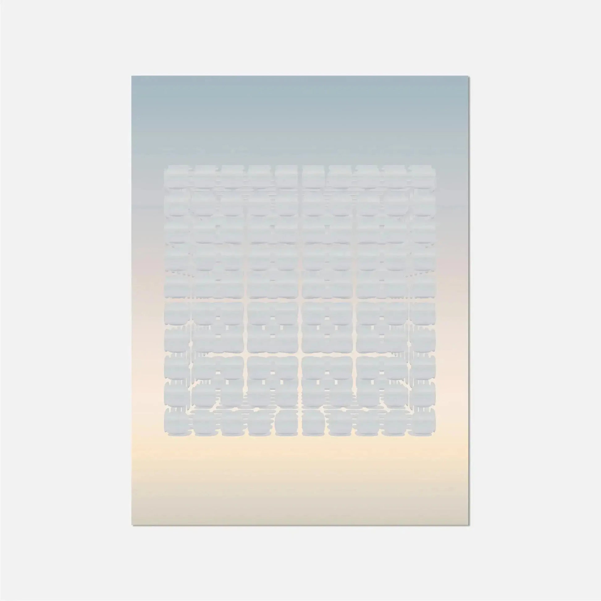 Dawn Panel Grid Art Print-Art Prints-New Visual Things