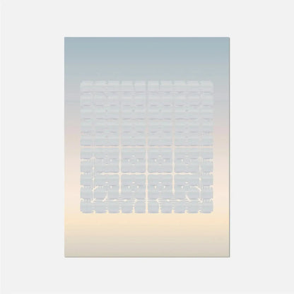 Dawn Panel Grid Art Print-Art Prints-New Visual Things