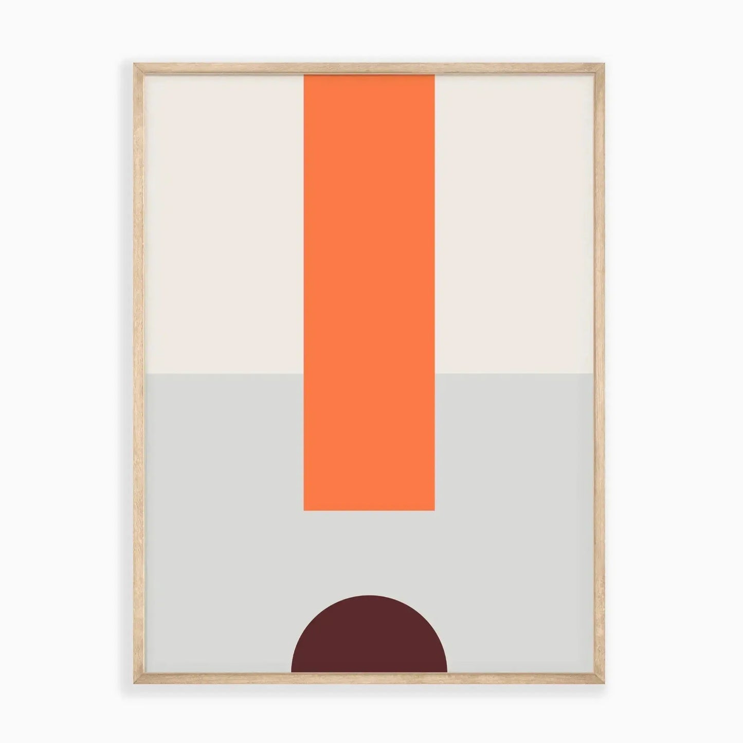 Exclamation Geo Art Print-Art Prints-New Visual Things