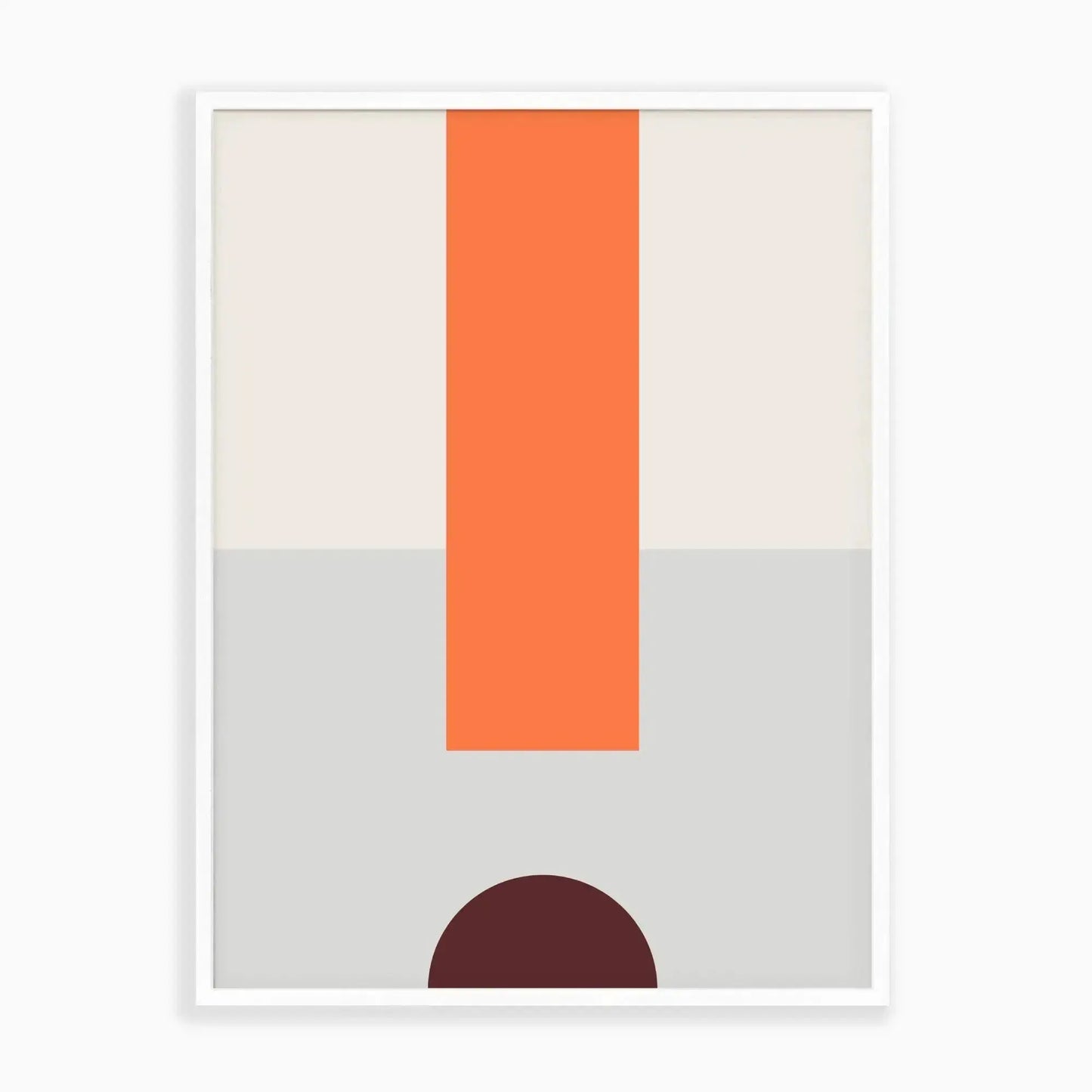 Exclamation Geo Art Print-Art Prints-New Visual Things