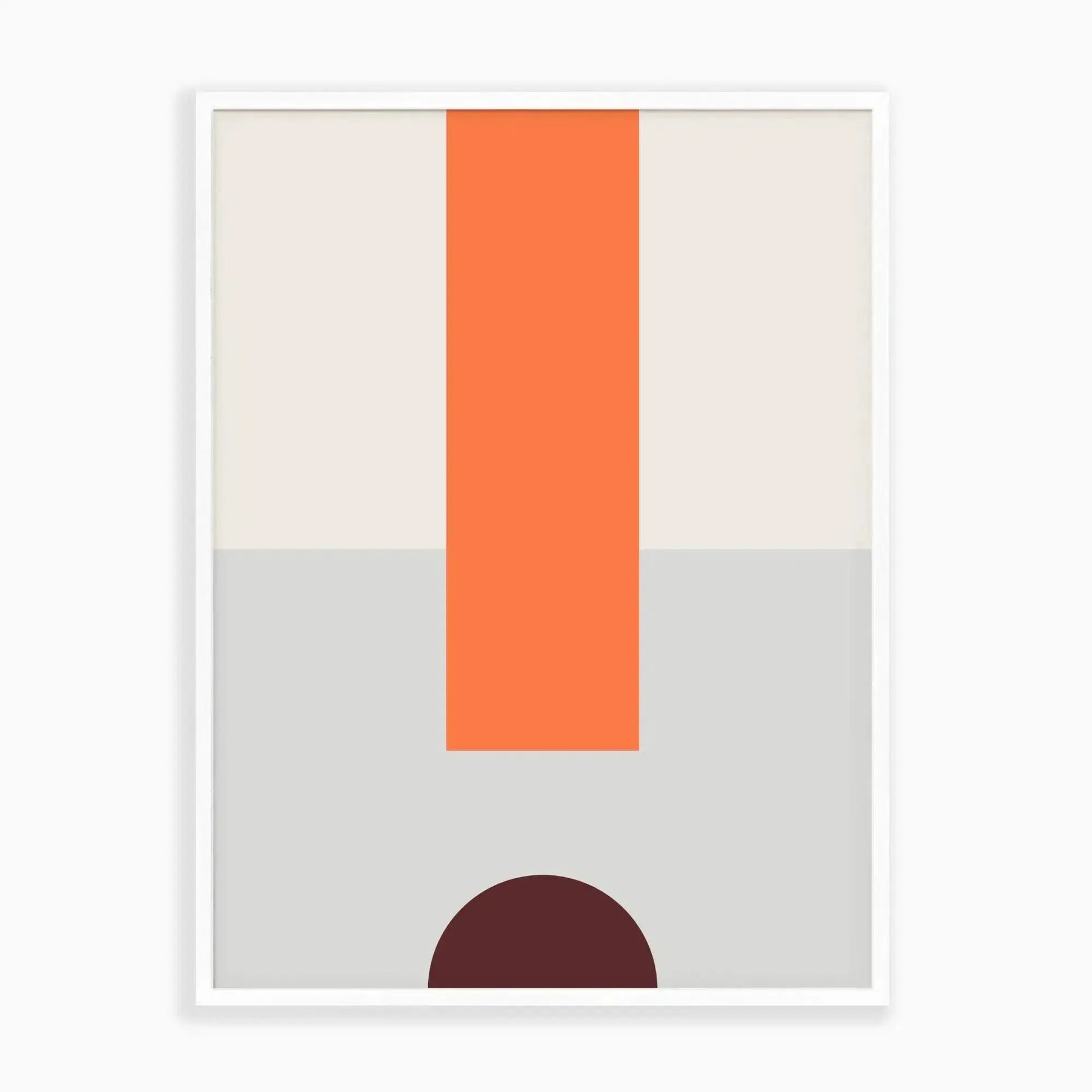 Exclamation Geo Art Print-Art Prints-New Visual Things