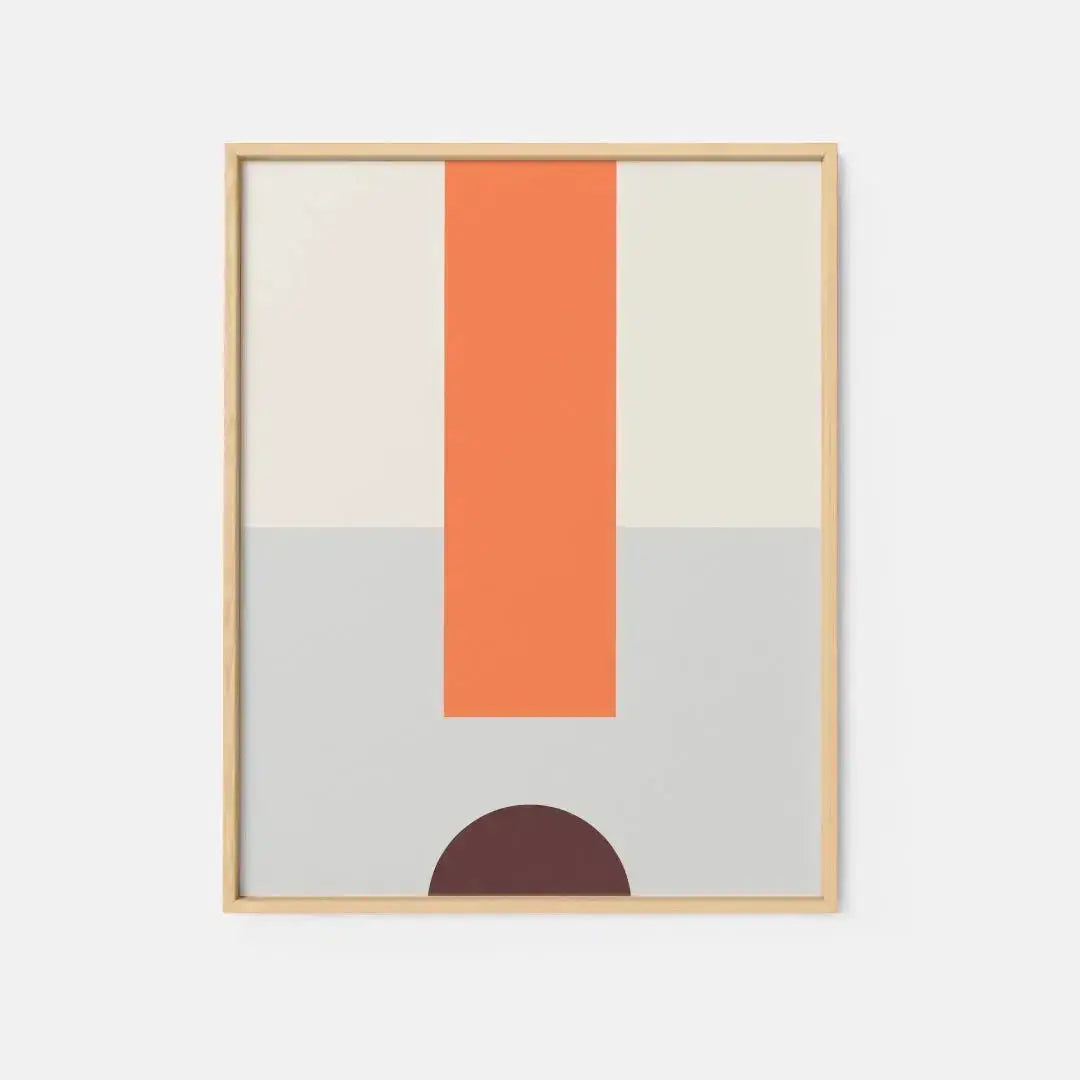 Exclamation Geo Art Print-Art Prints-New Visual Things