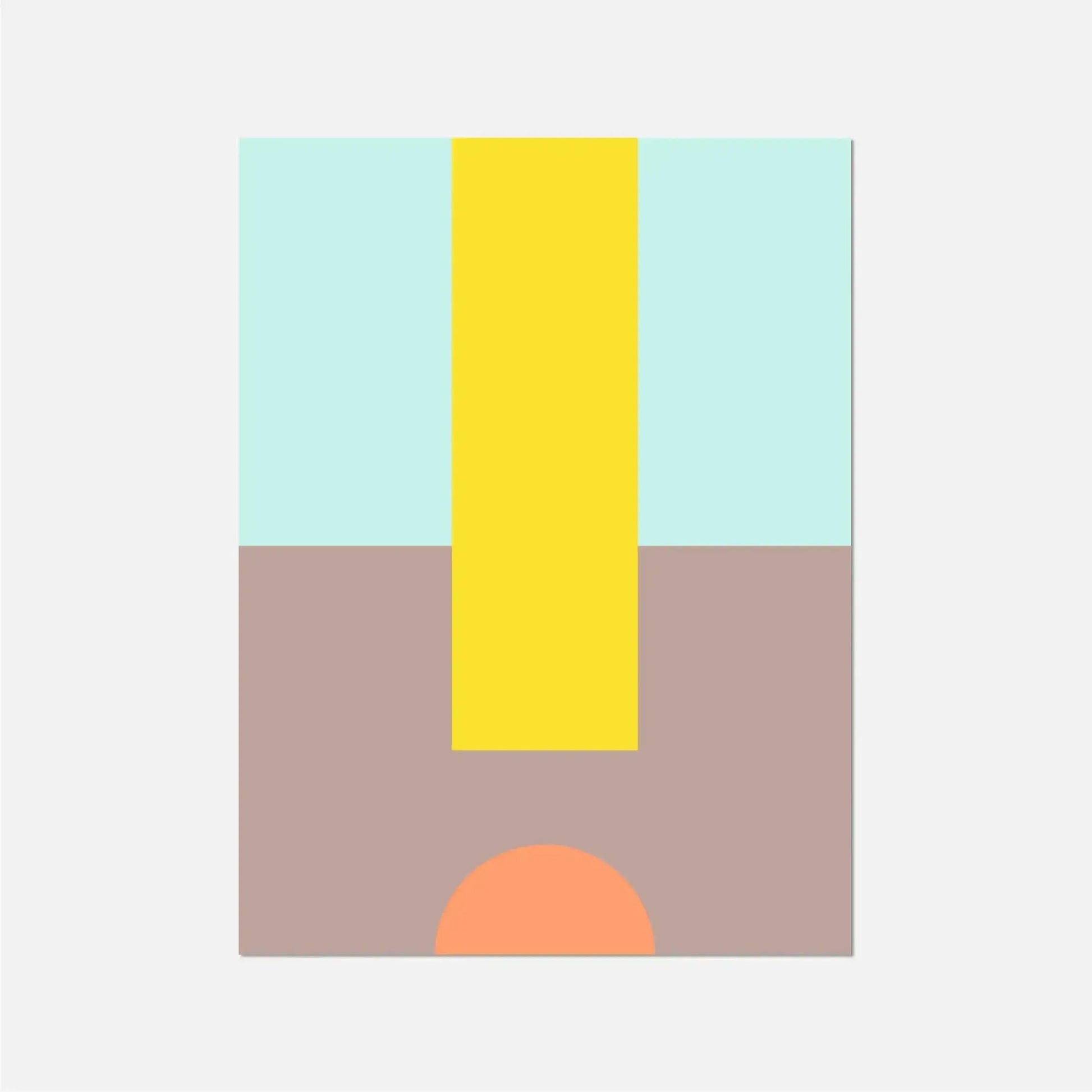 Exclamation IX Geo Art Print-Art Prints-New Visual Things