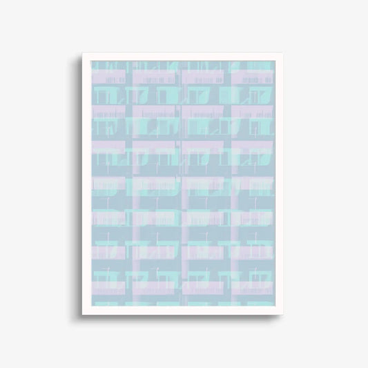 Flat Facade Art Print