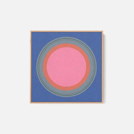 Floater Frame Circle III-Canvas Wall Art-New Visual Things