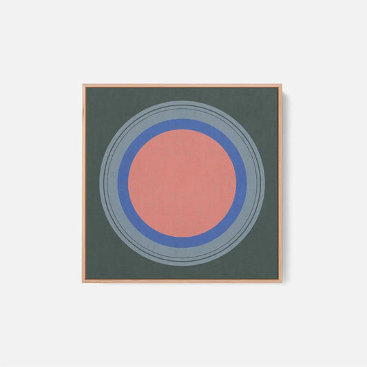 Floater Frame Circle IV-Canvas Wall Art-New Visual Things