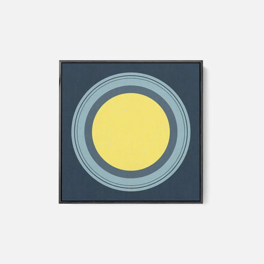 Floater Frame Circle IX-Canvas Wall Art-New Visual Things