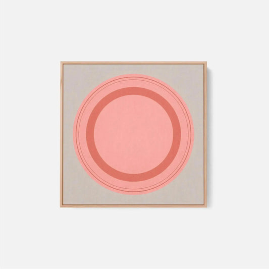 Floater Frame Circle-Canvas Wall Art-New Visual Things