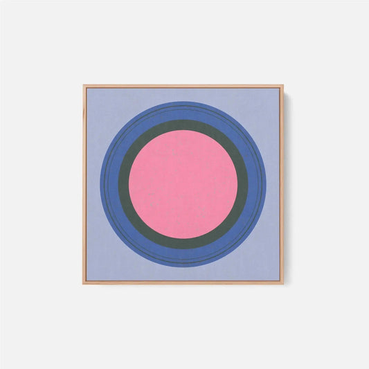 Floater Frame Circle VI-Canvas Wall Art-New Visual Things