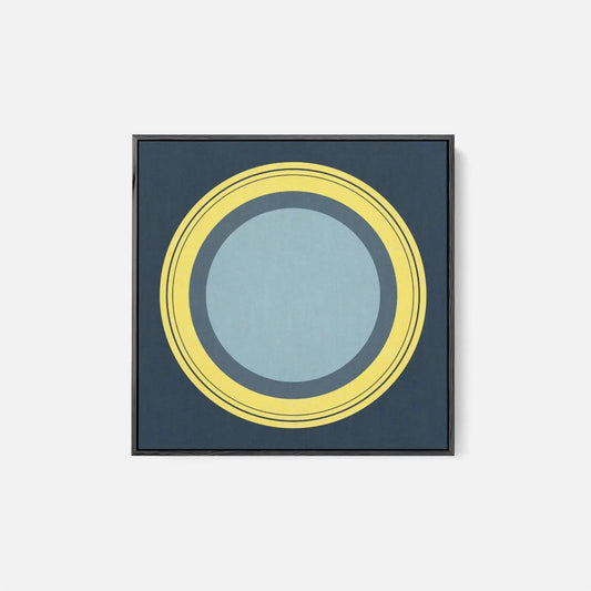 Floater Frame Circle VIII-Canvas Wall Art-New Visual Things