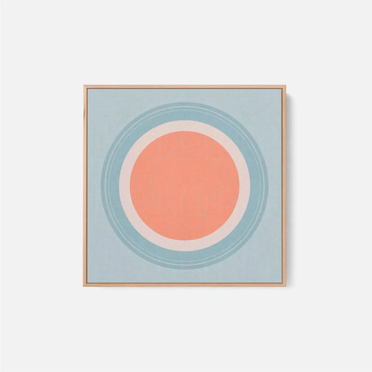 Floater Frame Circle XII-Canvas Wall Art-New Visual Things