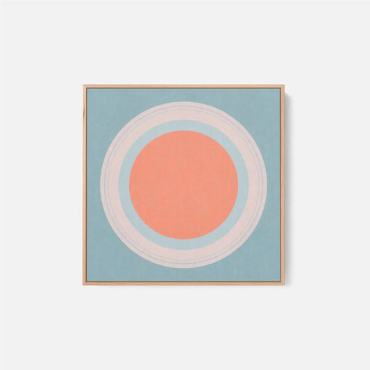 Floater Frame Circle XIII-Canvas Wall Art-New Visual Things