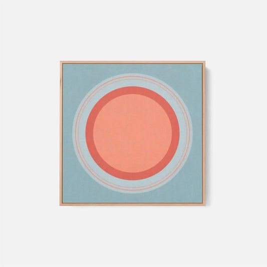 Floater Frame Circle XVI-Canvas Wall Art-New Visual Things