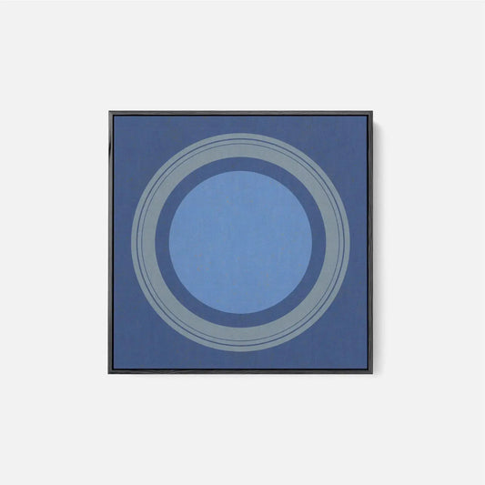 Floater Frame Circle XX-Canvas Wall Art-New Visual Things