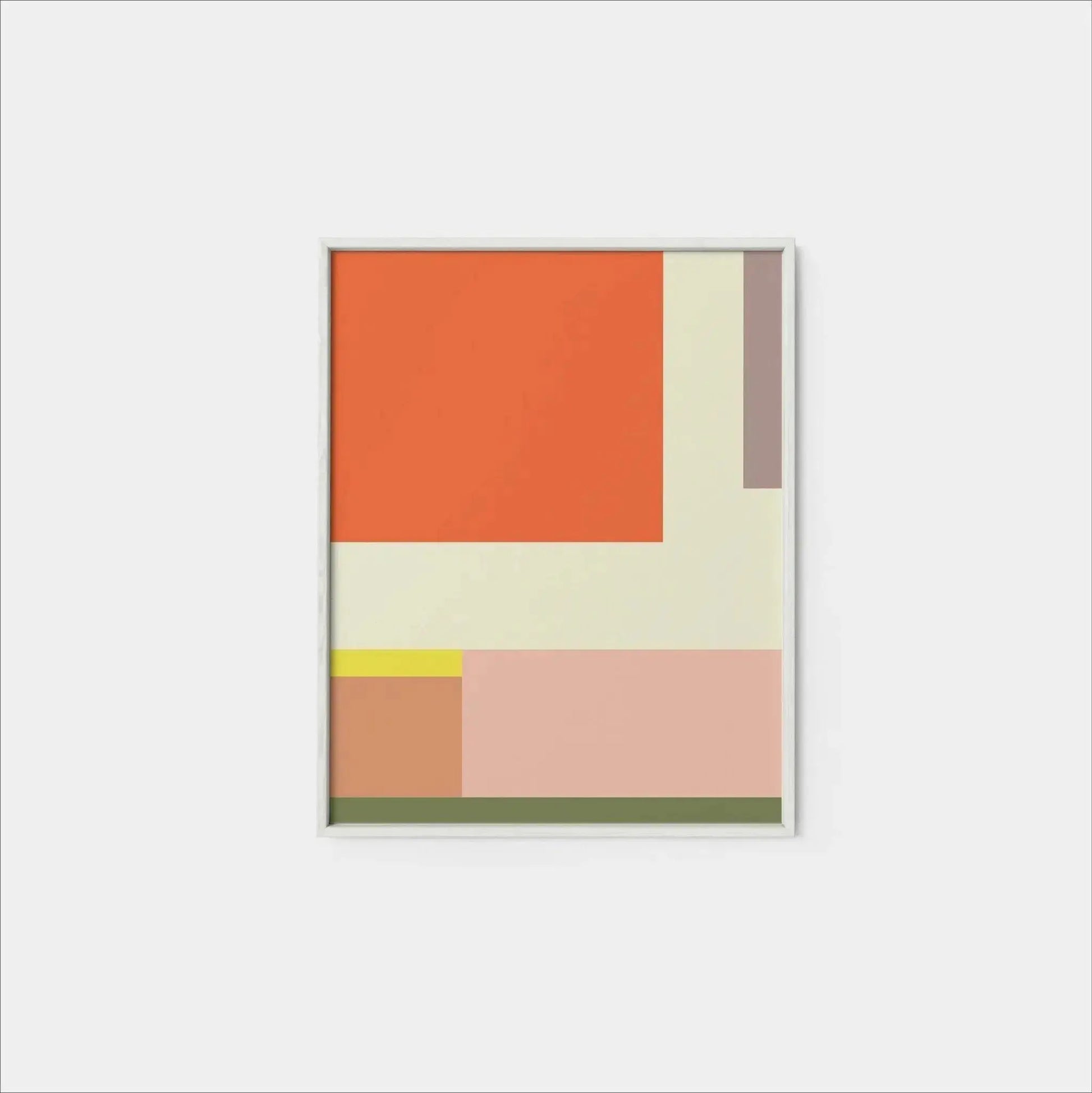 Geo Block VII Art Print-Art Prints-New Visual Things