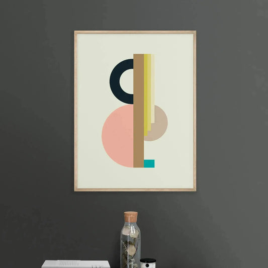 Geo Deco Art Print-Art Prints-New Visual Things