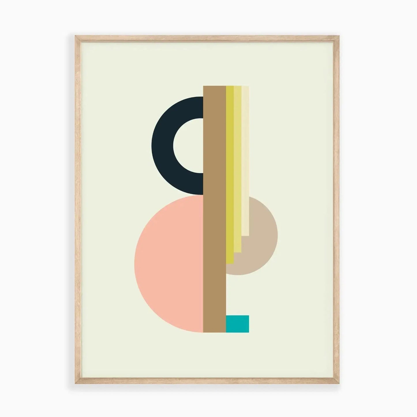 Geo Deco Art Print-Art Prints-New Visual Things