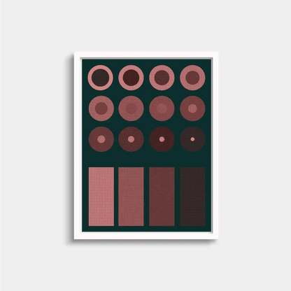 Geo Dither V Art Print-Art Prints-New Visual Things