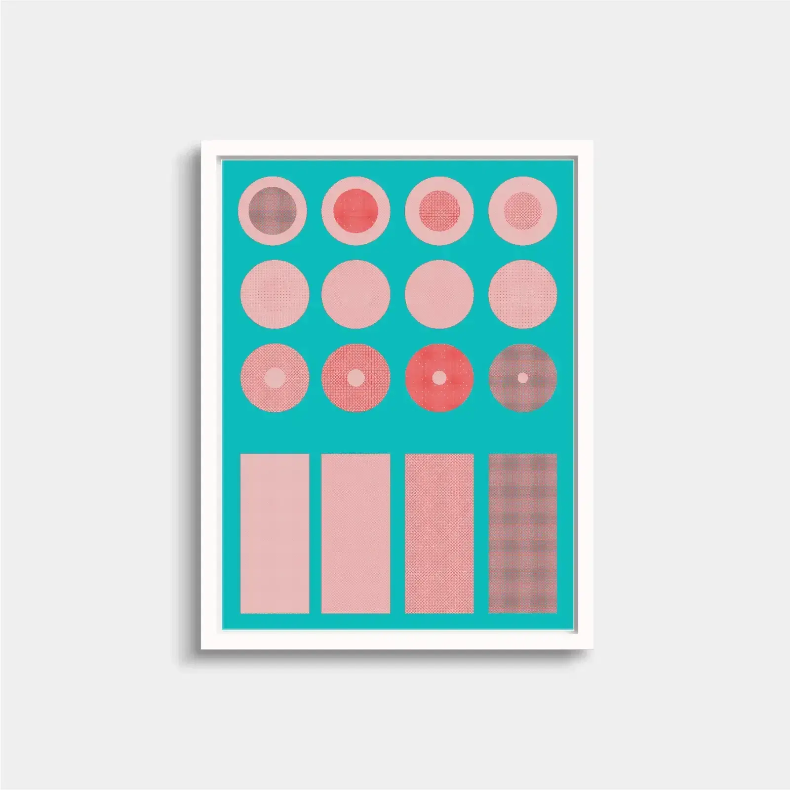 Geo Dither VI Art Print-Art Prints-New Visual Things