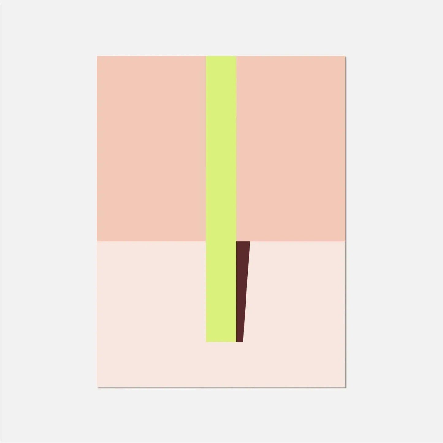 Geo Stripe Art Print XIII-Art Prints-New Visual Things