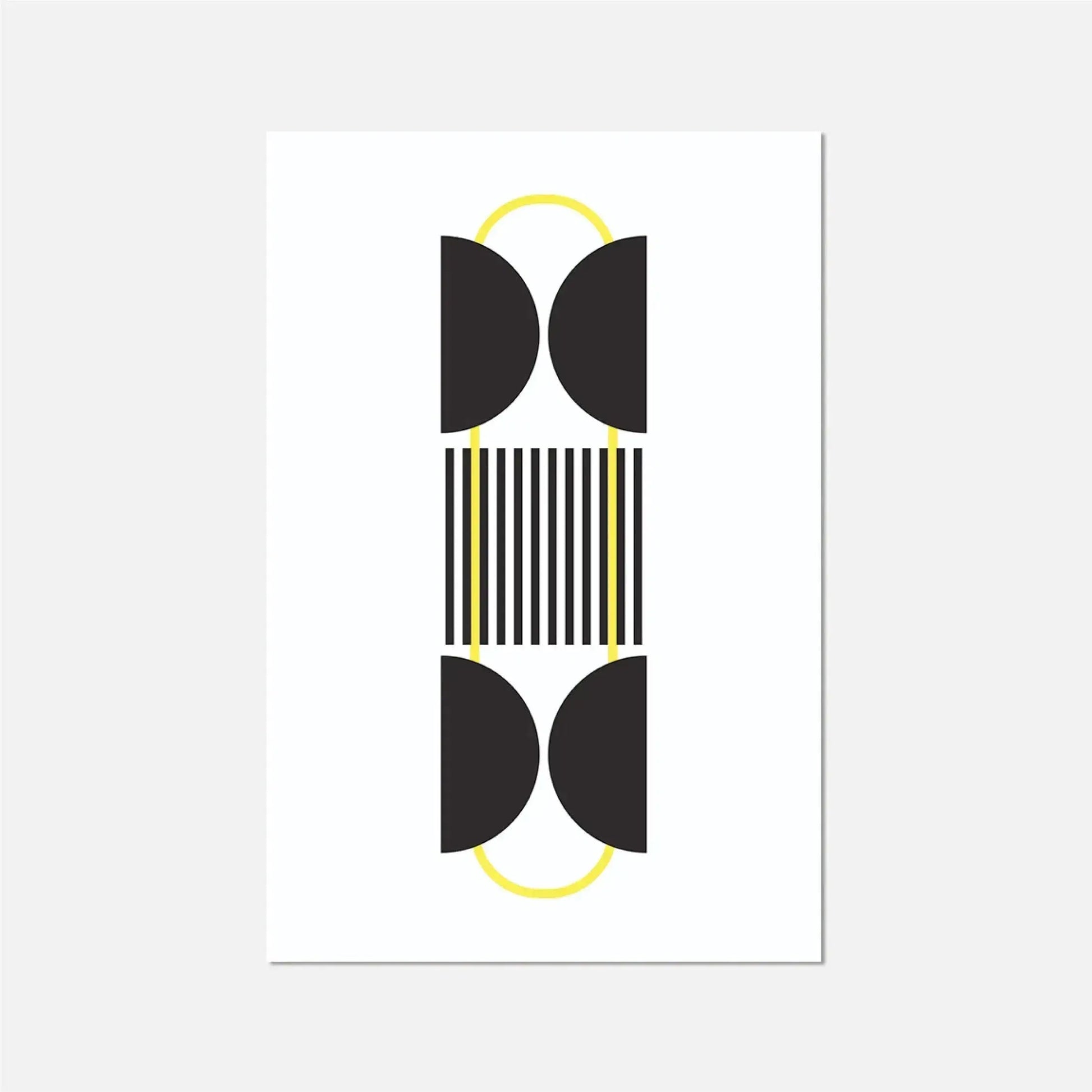 Geo Struct II Art Print-Art Prints-New Visual Things