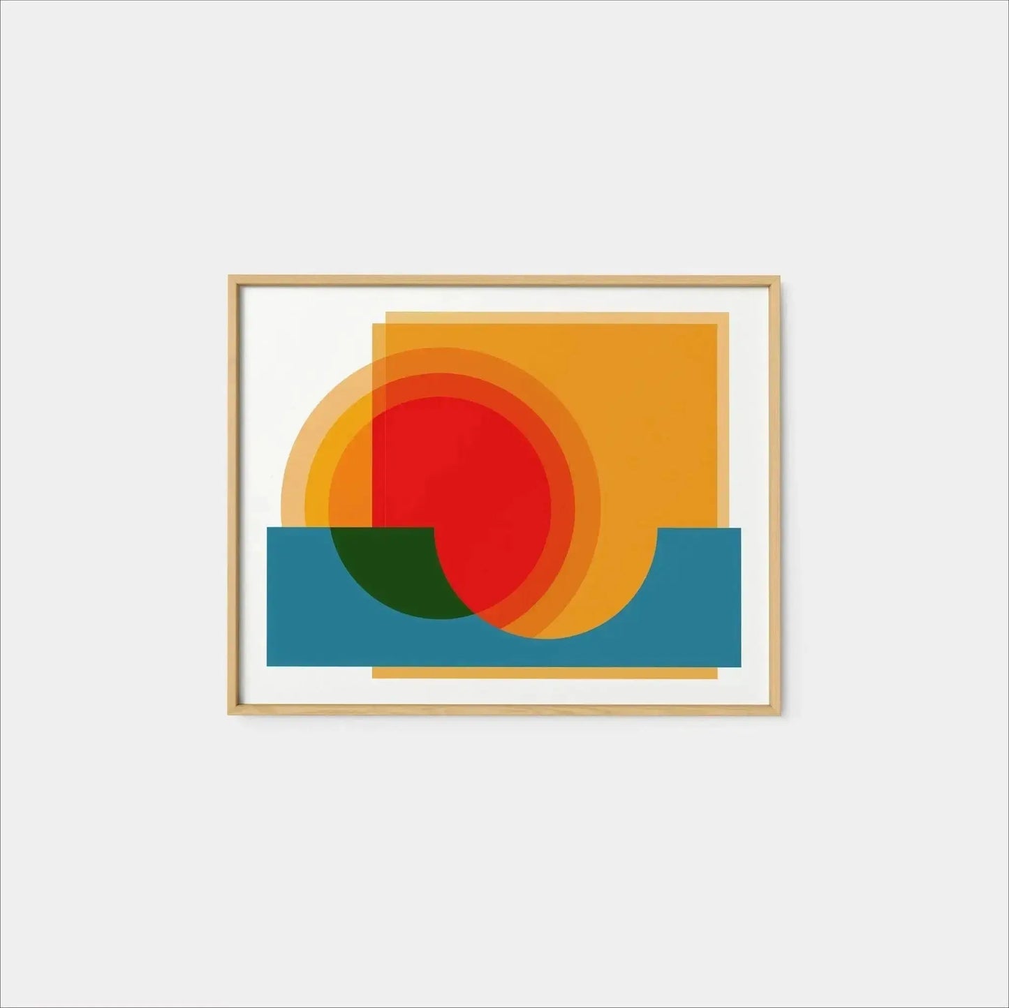 Geo Vista Art Print-Art Prints-New Visual Things