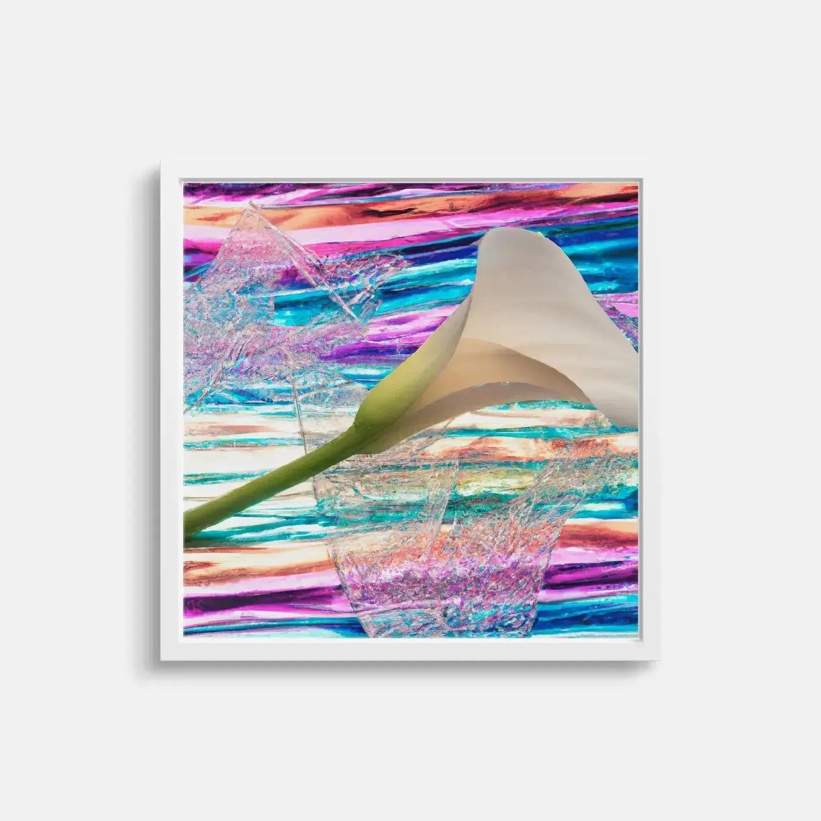 Hotel Lounge Floral III AI Art Print-Posters, Prints, & Visual Artwork-New Visual Things