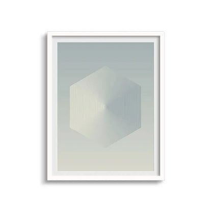 Moiré Zen Focal Point Fine Art Print