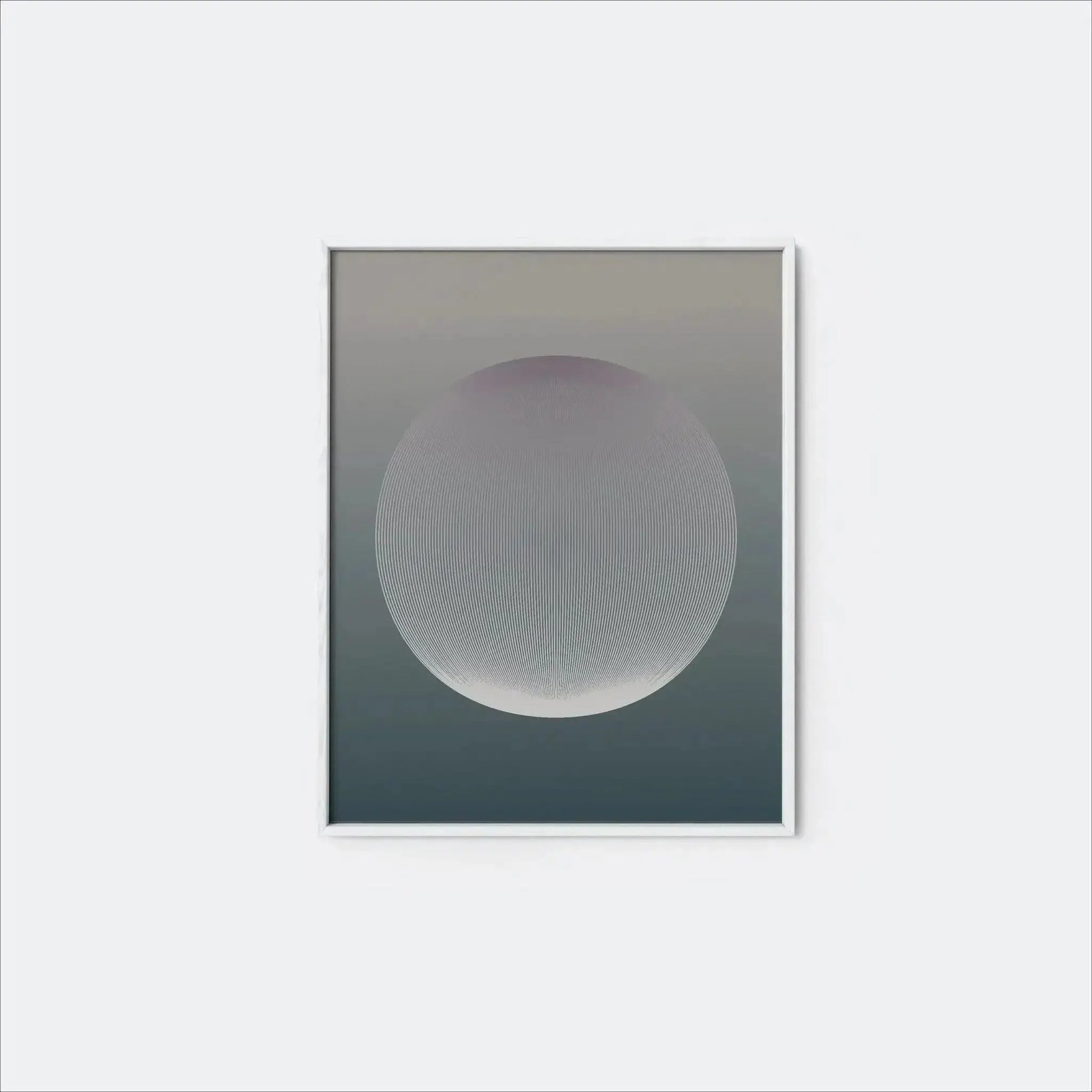 Moiré Zen Orb Art Print-Art Prints-New Visual Things